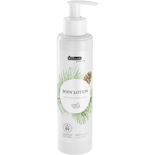 Crema per il corpo per hotel Alpine Pure in dispenser V-Touch; 240 ml; bianco; 6 pz. / Pacco