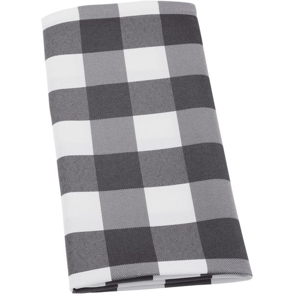 6x ERWIN M. Serviette de table Country Neo ; 50x50 cm (lxL); gris; 6 pièce(s) / Lot
