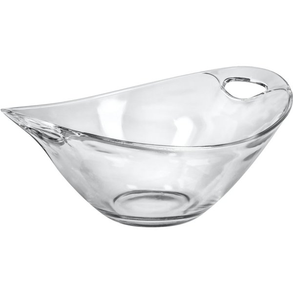 4x Borgonovo Coupelle et saladier Pratica; 1.65 l, 29.2x22.1x11.6 cm (LxlxH); transparent; 4 pièce(s) / Lot