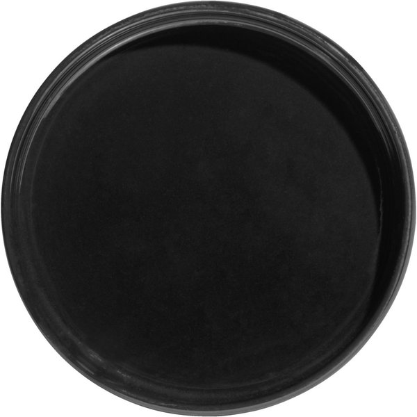 4x VEGA Assiette Skady avec bord bas; 13.5x2 cm (ØxH); noir; rond(e); 4 pièce(s) / Lot