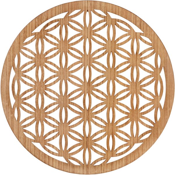 Decorazione da parete Adryelle; 80 cm (Ø); marrone