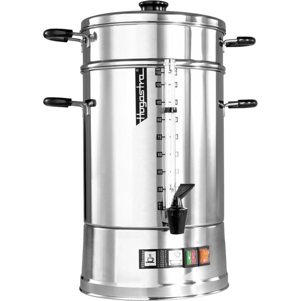 Hogastra Percolatore caffè CNS-130; 16500 ml, 28x57 cm (ØxH); argento/nero