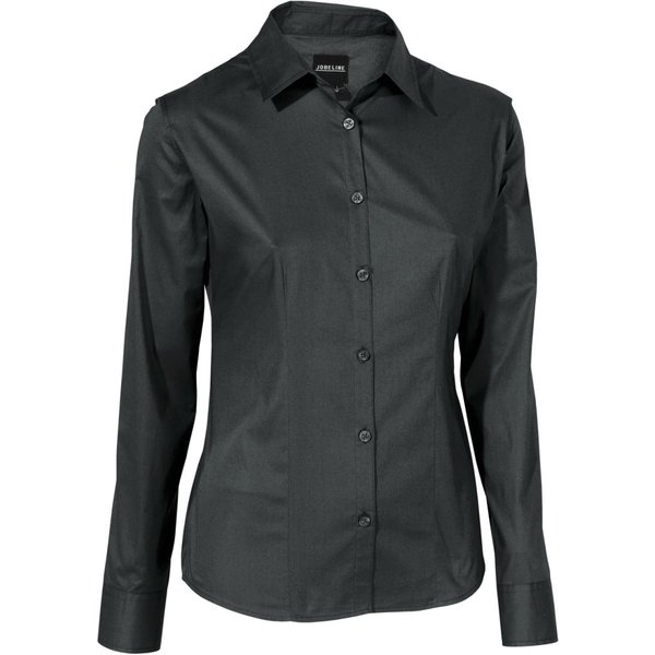 JOBELINE Chemisier femme Cecaria manches longues; Taille 36; noir