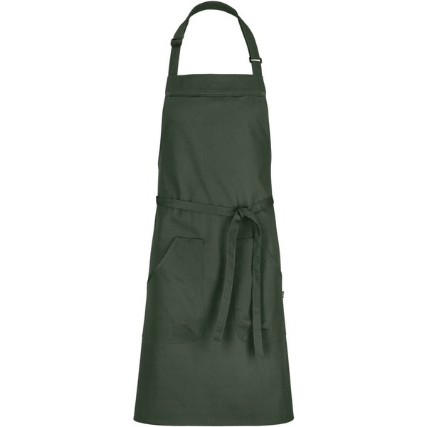JOBELINE Grembiule con pettorina Gabo 88x80 cm (LxL); 88x80 cm (LxL); verde scuro