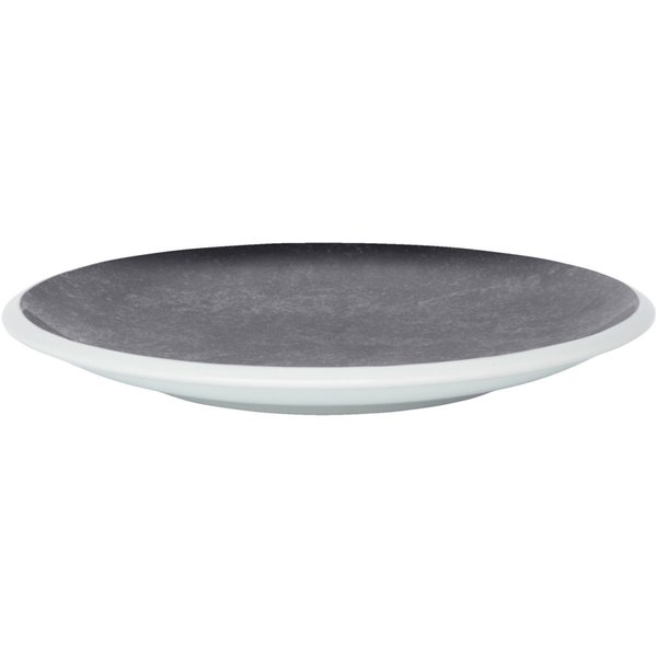 6x WMF Assiette coupe plate Synergy Dark Rock; 26x9 cm (ØxH); blanc/anthracite; rond(e); 6 pièce(s) / Lot