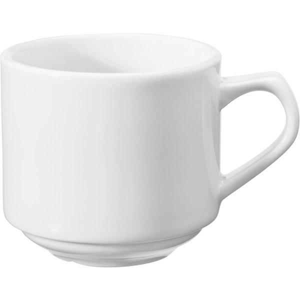 6x VEGA Tasse à café expresso Reims; 10 cl, 6x5.5 cm (ØxH); blanc; rond(e); 6 pièce(s) / Lot