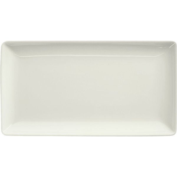 4x VEGA Assiette/plat Opus; 0.35 l, 34x18.3x2.4 cm (LxlxH); ivoire; 4 pièce(s) / Lot