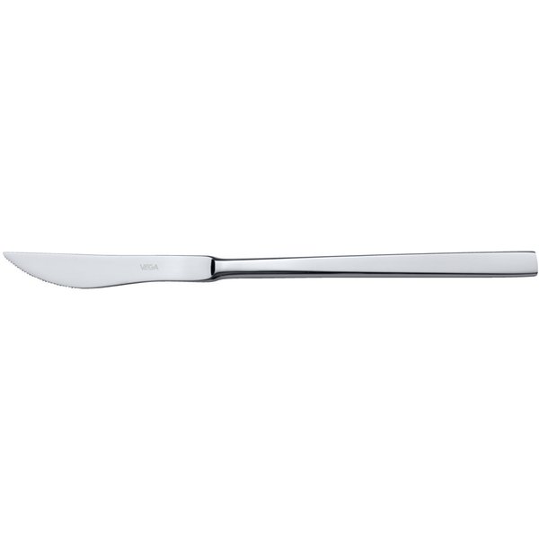 12x VEGA Coltello da tavola Triest; 21.5 cm (L); argento; 12 pz. / Pacco