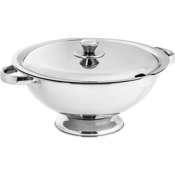 PULSIVA Zuppiera Tacet; 3000 ml, 27x12.5 cm (ØxH); argento