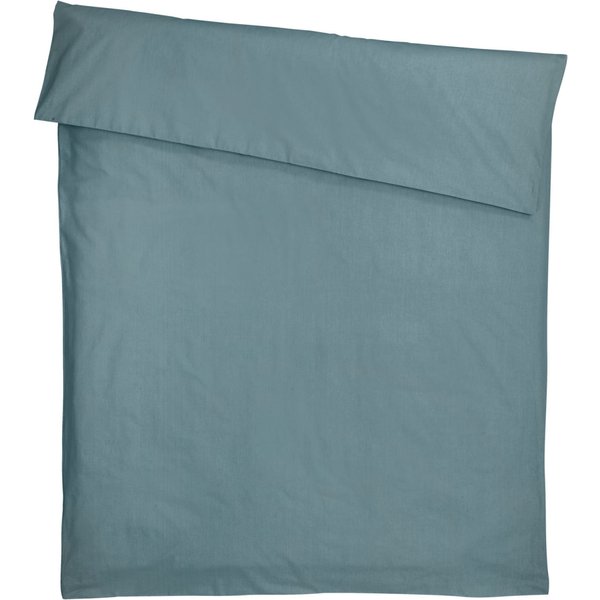 Housse de couette Sienna forme sac ERWIN M.; 140x200 cm (lxL); bleu grisé