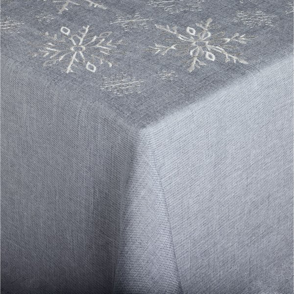 Tovaglia Nova Star ERWIN M.; 80x80 cm (LxL); blu fumé/beige; quadrata