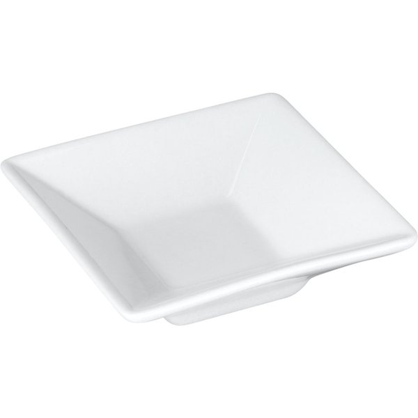 12x VEGA Mini ciotolina Stan; 60 ml, 7x7x2 cm (LxLxH); bianco; quadrata; 12 pz. / Pacco