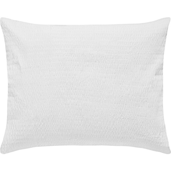 ERWIN M. Taie d'oreiller Mallorca fermeture zippée; 40x80 cm (Lxl); blanc