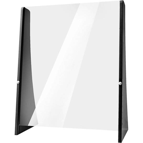 Elemento di protezione Prevent in acrilico PULSIVA; 65x30x80 cm (LxPxH); nero