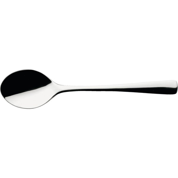12x VEGA Cucchiaio frutta Madrid; 18 cm (L); argento, manico argento; 12 pz. / Pacco