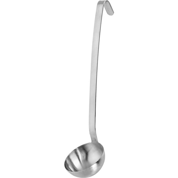PULSIVA Mestolo da cucina Valuo manico corto; 125 ml, 8x34.5 cm (ØxL); argento