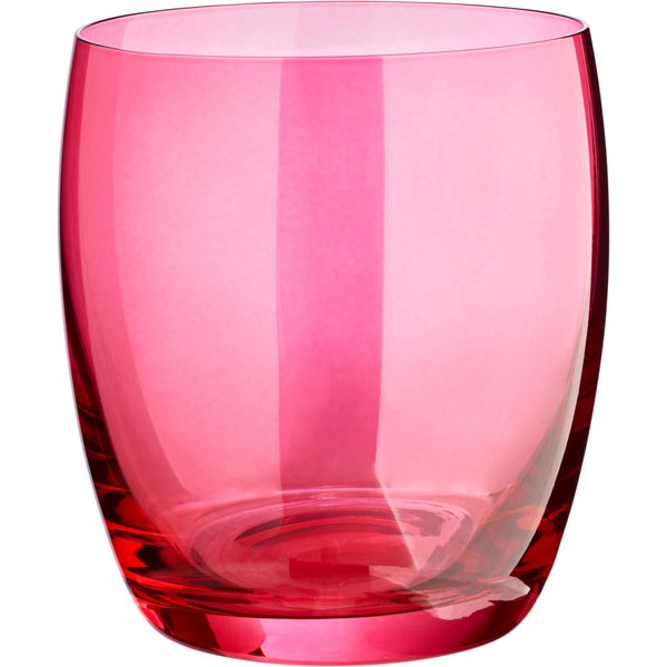6x VEGA Bicchiere acqua Amantea Crystal; 450 ml, 8.2x9.9 cm (ØxH); pink; 6 pz. / Pacco