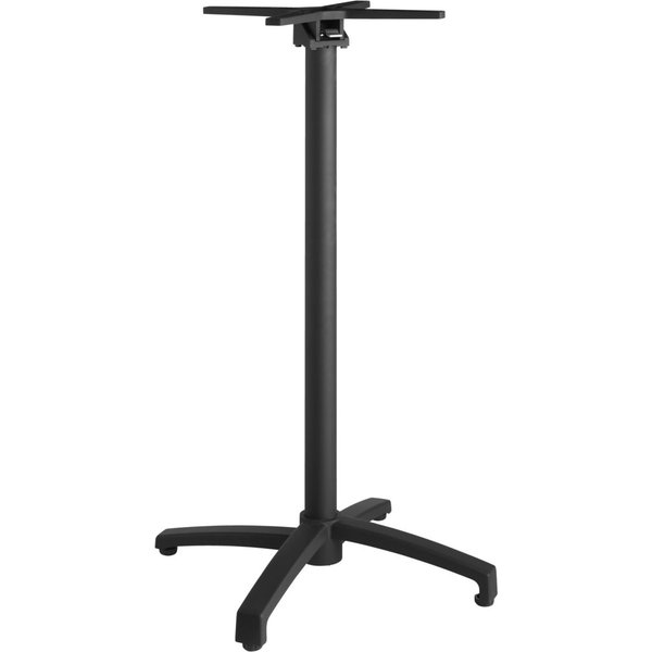 Pied de table d'extérieur Taipa rabattable VEGA; 66x66x108 cm (lxLxH); noir