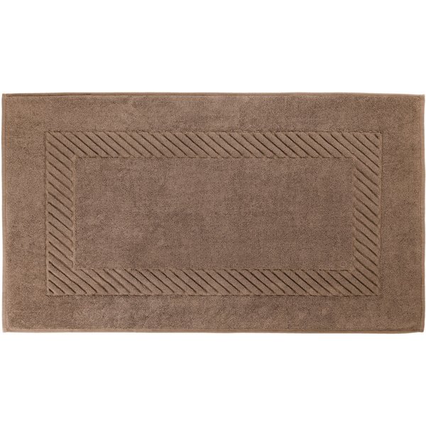 ERWIN M. Tappeto bagno Valencia tinta unita; 50x90 cm (LxL); marrone