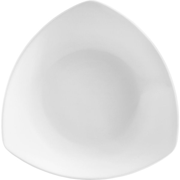 6x VEGA Piatto Tokyo piano; 18.5x18.5 cm (LxL); bianco; triangolare; 6 pz. / Pacco