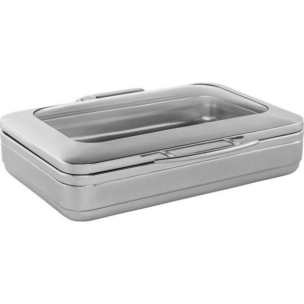 VEGA Chafing dish Fenton rectangulaire, GN 1/1; GN 1/1, 9 l, 58x48x16 cm (lxPxH); argenté