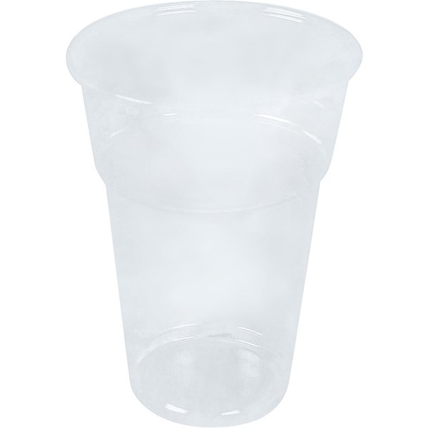 50x NATUREStar Bicchiere per smoothie e frullati PLA; 510 ml, 9.5x13 cm (ØxH); trasparente; 0.4 l Segno di riempimento, 50 pz. / Pacco