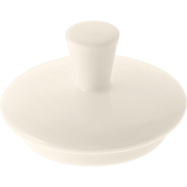 6x VEGA Coperchio per zuccheriera Skyline; bianco crema; rotonda; 6 pz. / Pacco