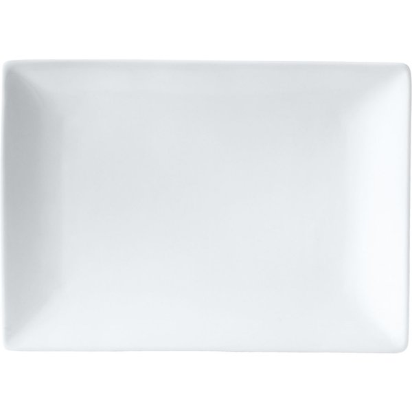 PULSIVA Piatto Jandra rettangolare; 38x27.6x4 cm (LxLxH); bianco; rettangolare