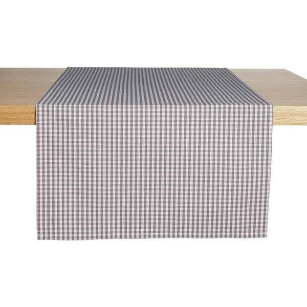2x ERWIN M. Chemin de table La Villa ; 40x130 cm (lxL); naturel; rectangulaire; 2 pièce(s) / Lot