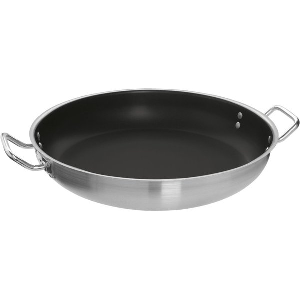 VEGA Padella due manici Professional antiaderente; 38x7 cm (ØxH); argento; rotonda