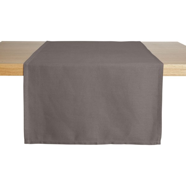 Chemin de table Palerme ERWIN M.; 40x130 cm (lxL); gris taupe; rectangulaire; 6 pièce(s) / Lot
