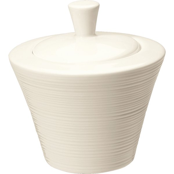 6x VEGA Zuccheriera Skyline; 300 ml, 9.8x10 cm (ØxH); bianco crema; rotonda; 6 pz. / Pacco