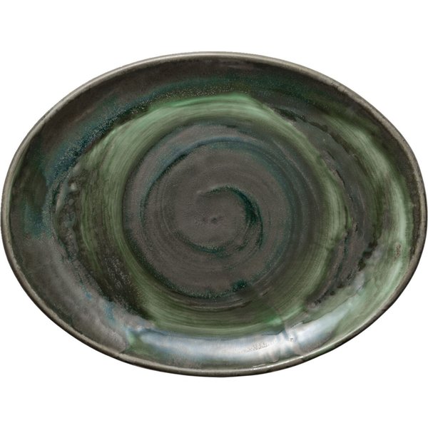 6x HEART&SOUL Assiette/plat Perfect Match Avocado coup; 30.8x23.9x2.8 cm (LxlxH); vert/blanc; 6 pièce(s) / Lot