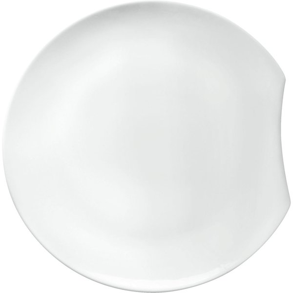 6x VEGA Piatto Contrast piano; 25 cm (Ø); bianco; rotonda; 6 pz. / Pacco