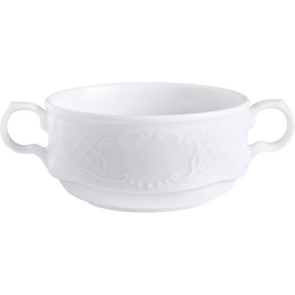 6x VEGA Tazza consommé Minuett; 300 ml, 10x5.4 cm (ØxH); bianco; rotonda; 6 pz. / Pacco