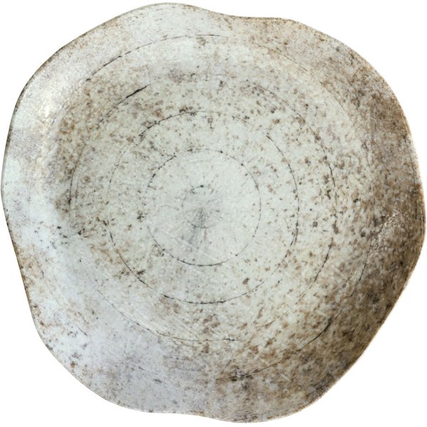 6x VEGA Assiette Gironia plate, organique; 23.5 cm (Ø); taupe; organique; 6 pièce(s) / Lot