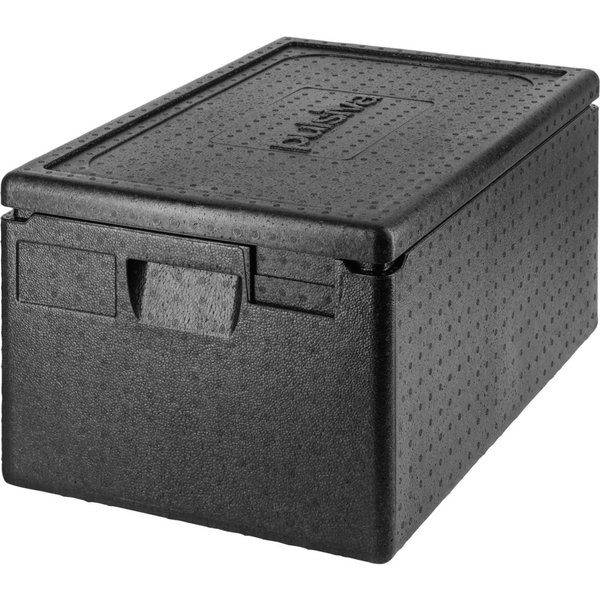 PULSIVA Contenitore isotermico GN 1/1 Eco; 46000 ml, 60x40x32 cm (LxLxH); nero