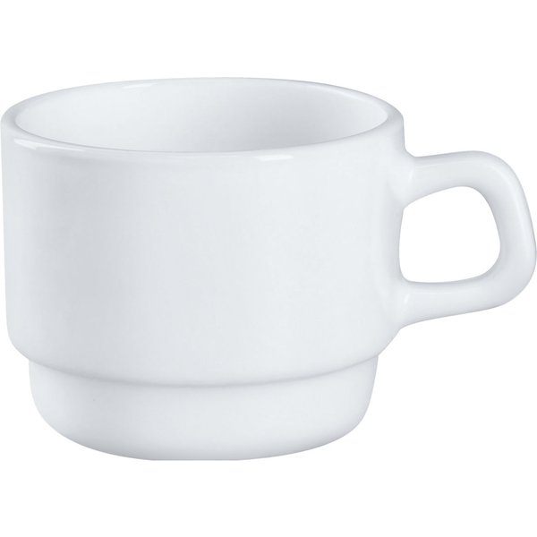 12x Arcoroc Tasse à café Restaurant; 16 cl, 7.8x6.4 cm (ØxH); blanc; rond(e); 12 pièce(s) / Lot