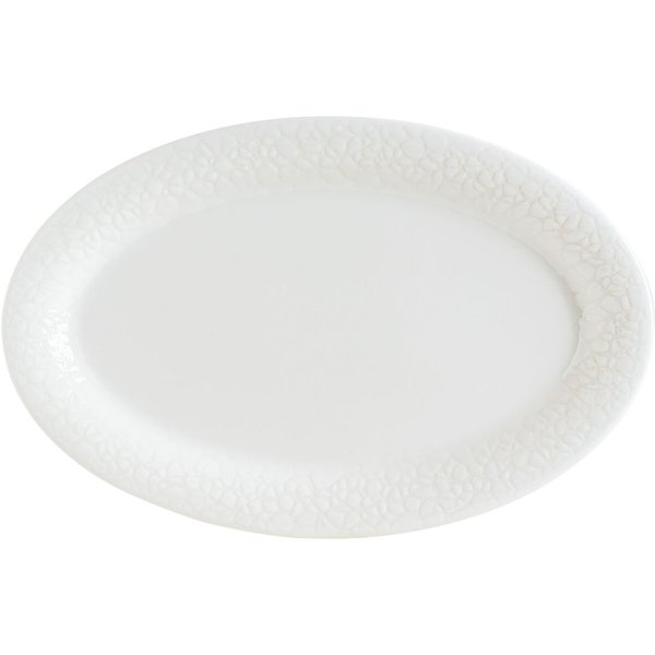 Piatto ovale Marlena Bonna; 28x18 cm (LxL); bianco; ovale; 6 pz. / Pacco