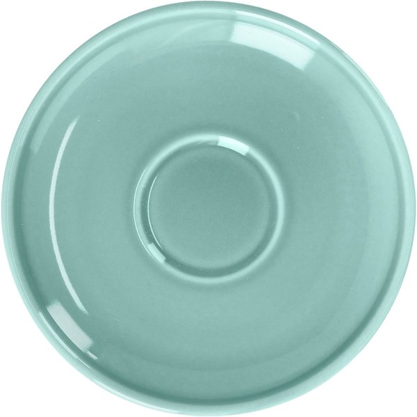 6x VEGA Sous-tasse café expresso Alegria; 12 cm (Ø); turquoise; 6 pièce(s) / Lot