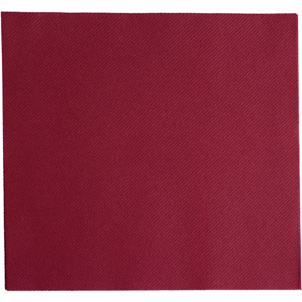Tovagliolo Arla piega 1/4 GARCIA DE POU; 40x40 cm (LxL); bordeaux; 50 pz. / Pacco