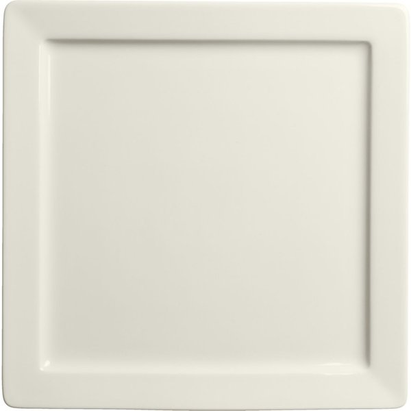 6x VEGA Assiette Opus plate, carrée; 30x30x2.2 cm (LxlxH); ivoire; carré(e); 6 pièce(s) / Lot
