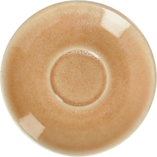 6x VEGA Piattino per tazzina caffè Cascais; 11.5x1.8 cm (ØxH); albicocca; 6 pz. / Pacco