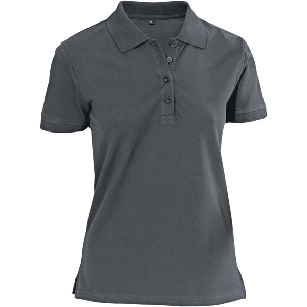 JOBELINE Polo femme Caty manches courtes; Taille XS; graphite