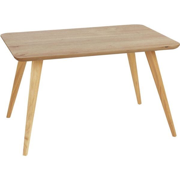 Table basse Duneo rectangulaire VEGA; 80x55x45 cm (LxlxH); Plateau chêne/naturel, Structure chêne/naturel; rectangulaire