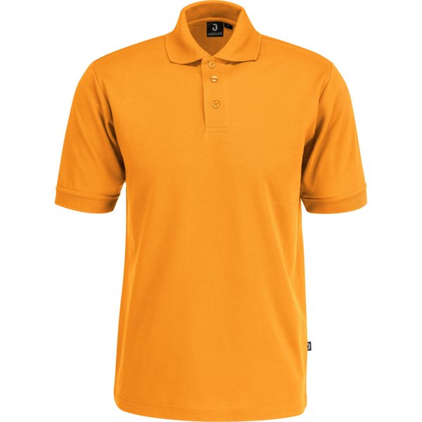 JOBELINE Polo homme Fly manches courtes; Taille XL; mangue
