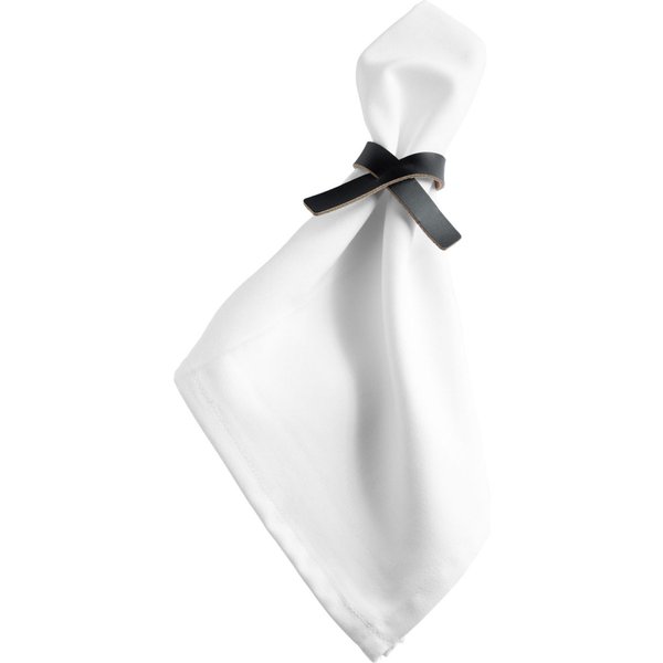 6x ERWIN M. Portatovagliolo Billund; 1.5x24 cm (LxL); nero; 6 pz. / Pacco