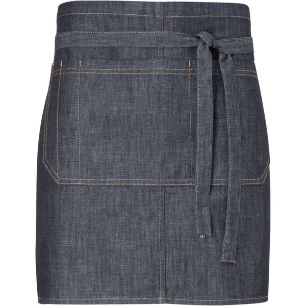 JOBELINE Tablier en jean Alex 45x80 cm; 45x80 cm (Lxl); bleu