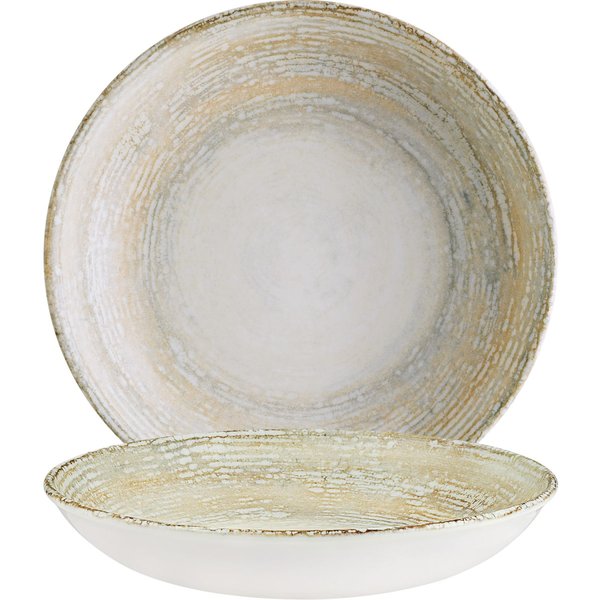 Assiette creuse Patera Bonna; 100 cl, 23x4 cm (ØxH); blanc/beige; rond(e); 6 pièce(s) / Lot