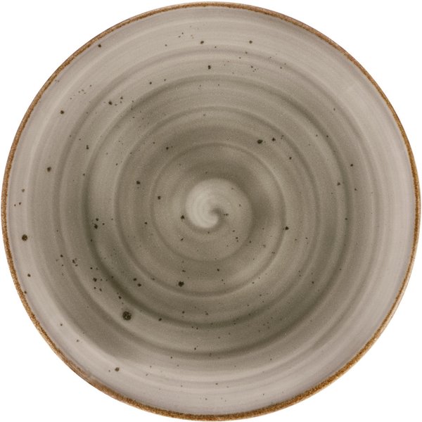 6x VEGA Assiette Nebro plate; 25 cm (Ø); gris; rond(e); 6 pièce(s) / Lot